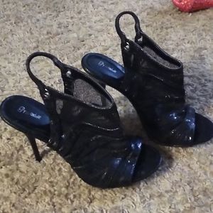 Lace heels